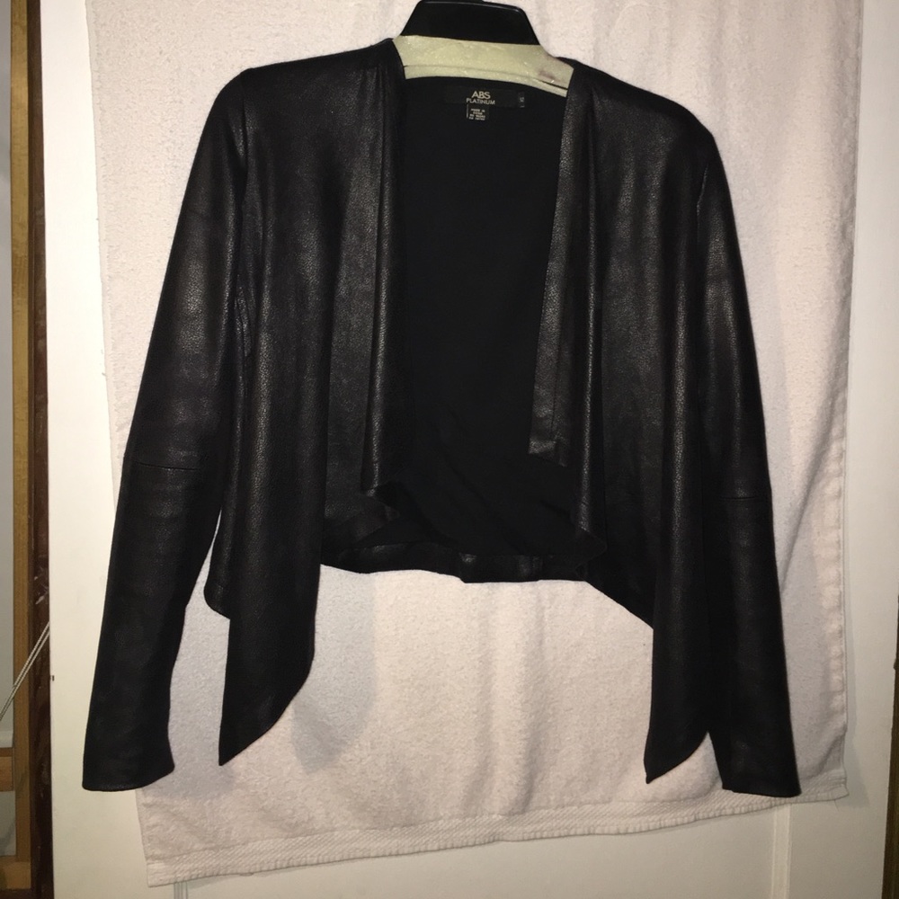 Abs Platinum Black Blazer