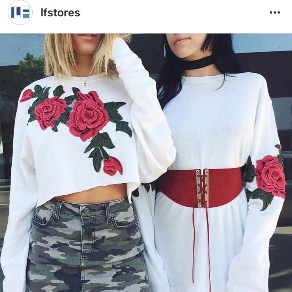 LF Red Corset Belt