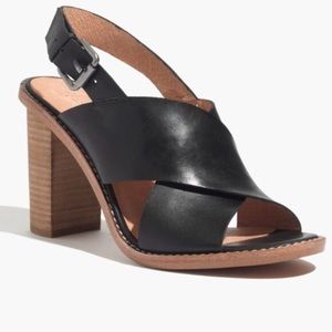 Madewell Slingback Crisscross Sandals