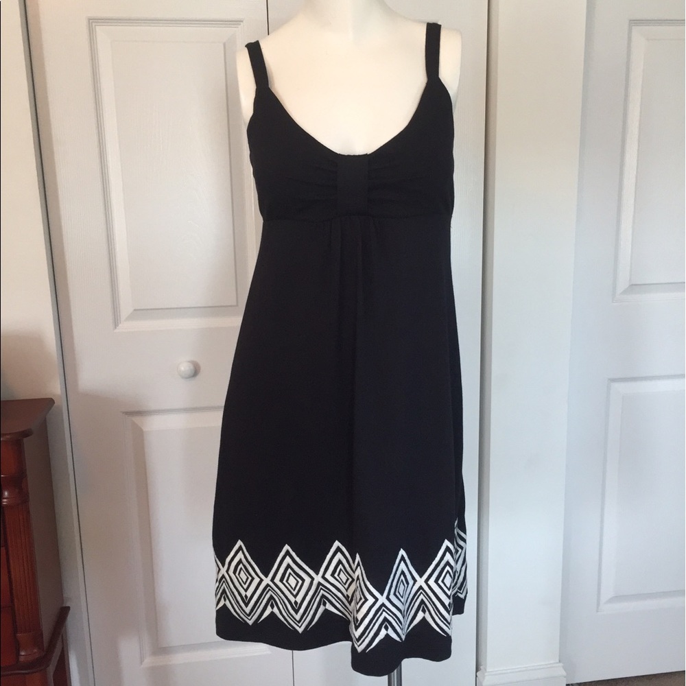 INC Black tank dress sz S