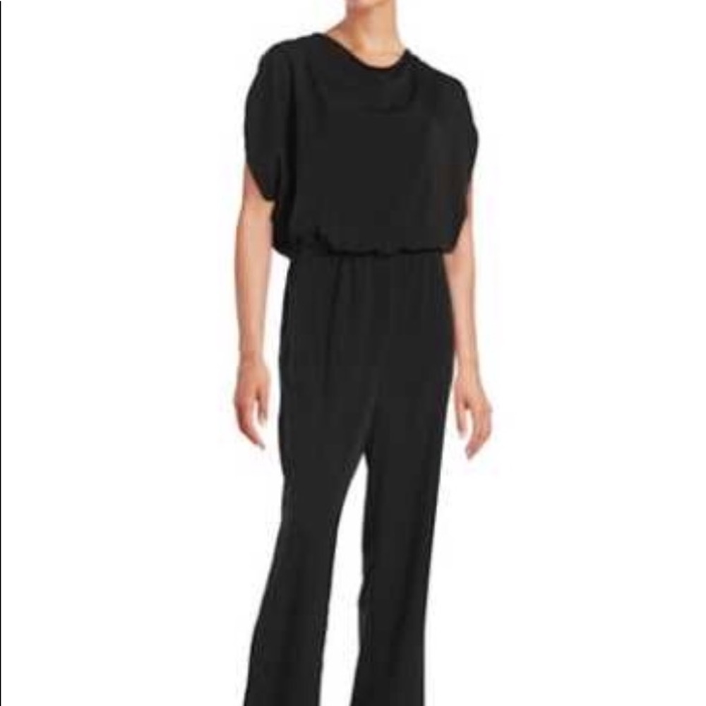 Halston Heritage Black Jumpsuit