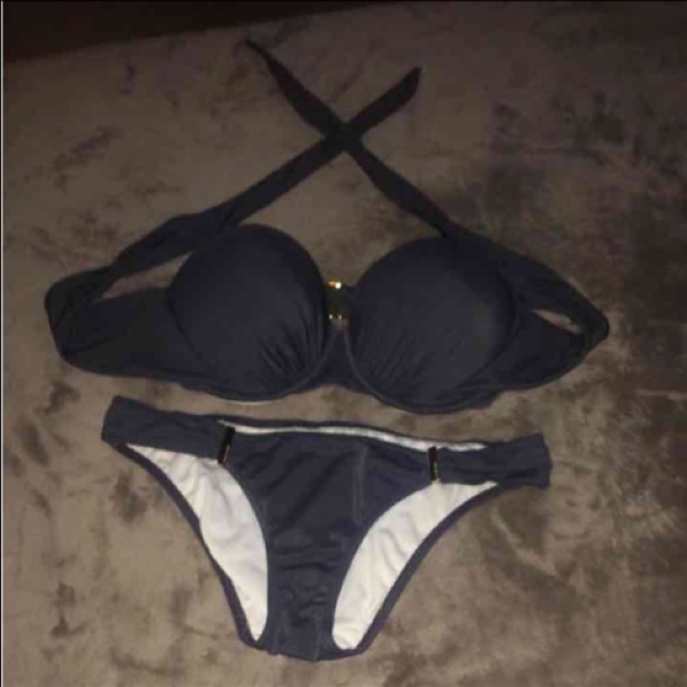 Dark Grey Victoria's Secret Bikini Top