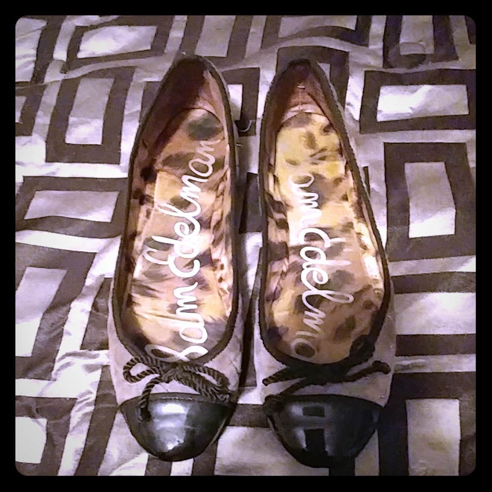 Sam Eldelman grey flats