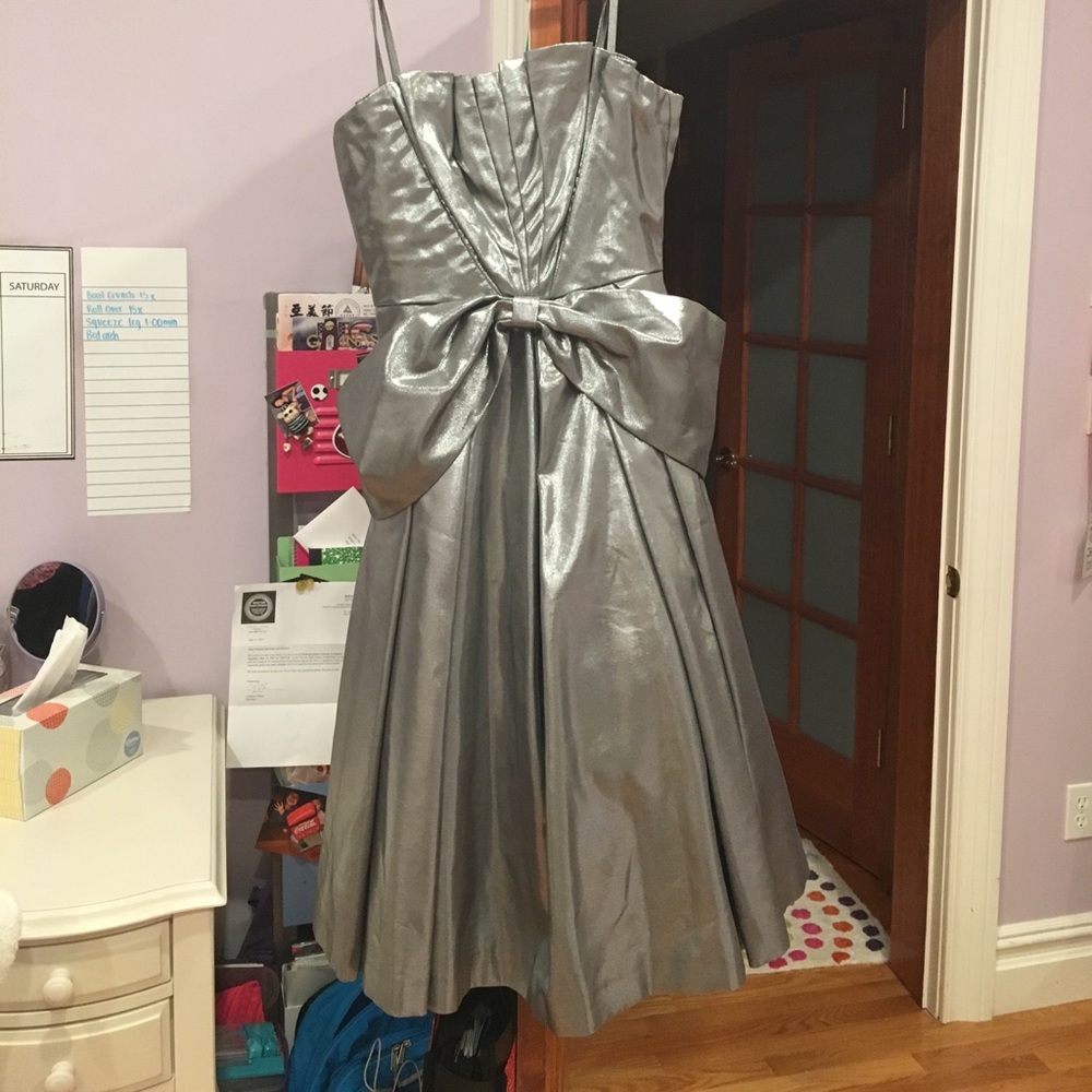 Karen Millen Silver Dress