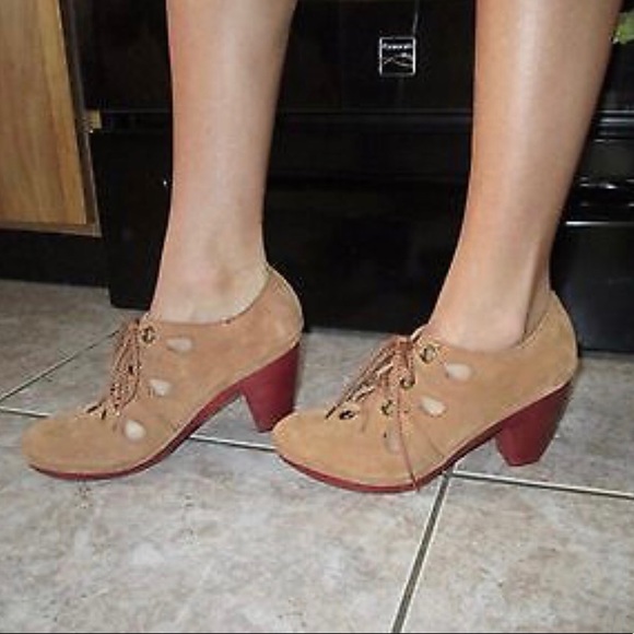 Lace Up Closed Toe Gladiator Wooden Mule Clog - Picture 4 of 4