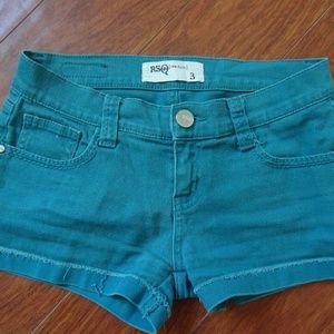 Turquoise RSQ Shorts