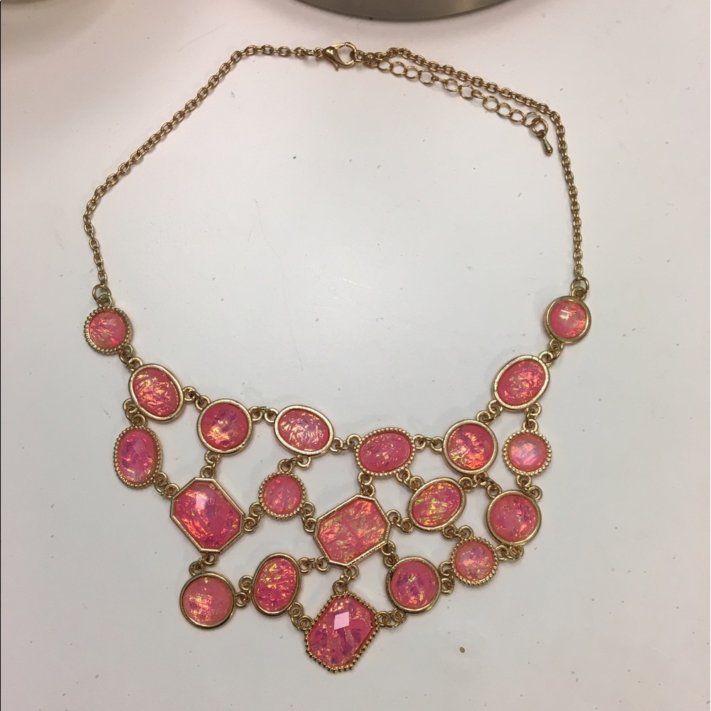 Pink Statement Necklace
