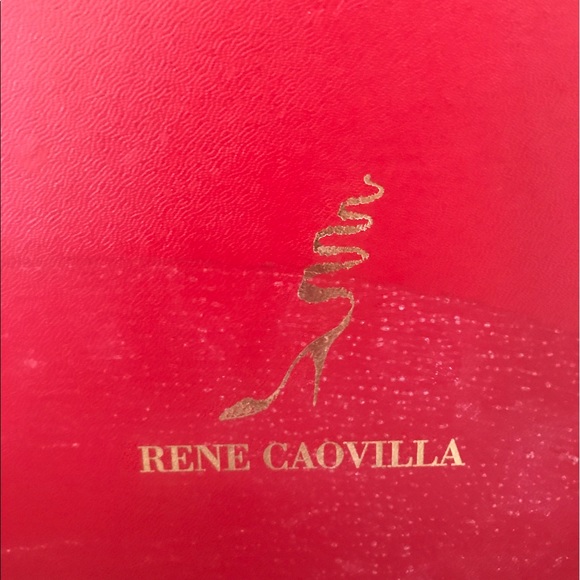 Size 11, Rene Caovilla Rose Crystal Ankle Strap - Picture 3 of 8