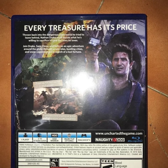Uncharted 4 a thief's End PS4 - Picture 5 of 5