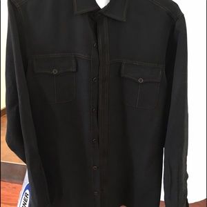 Men's button down business shirt