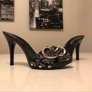 Christian Dior Logo Charms Heels