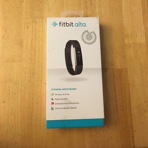 Black Fitbit Alta