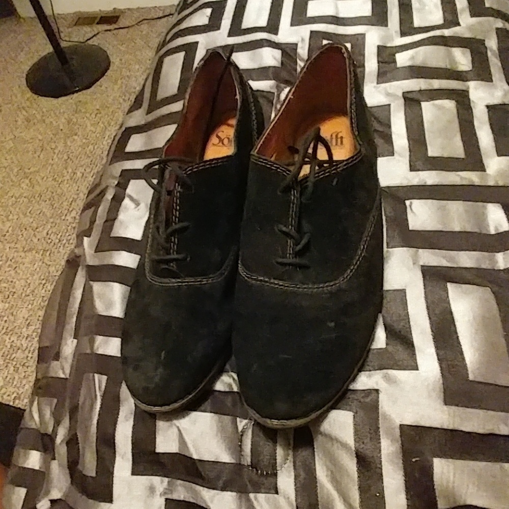 Sofft black dress shoes