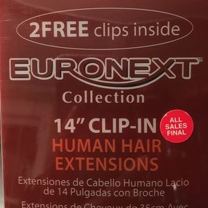 REMY Human Hair 10 pc Extensions - 14" Clip-in