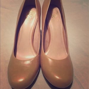 Tan Vince Camuto High Heel Shoes