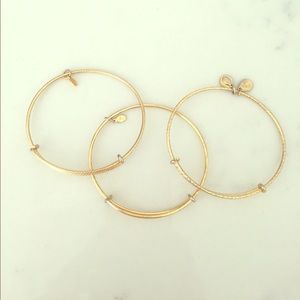 Alex and Ani Bangle Set