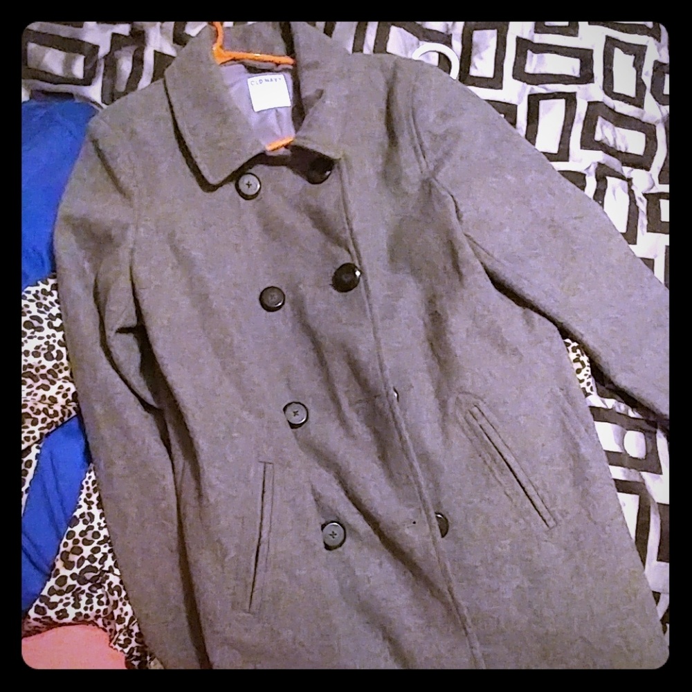 Grey coat