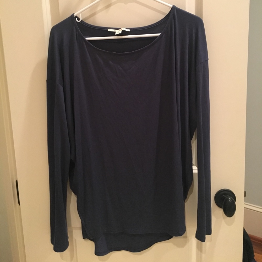 Navy Piko-like shirt