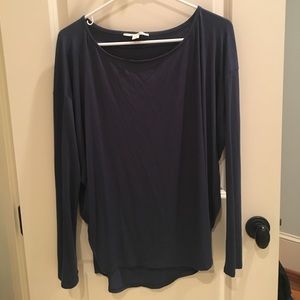 Navy Piko-like shirt
