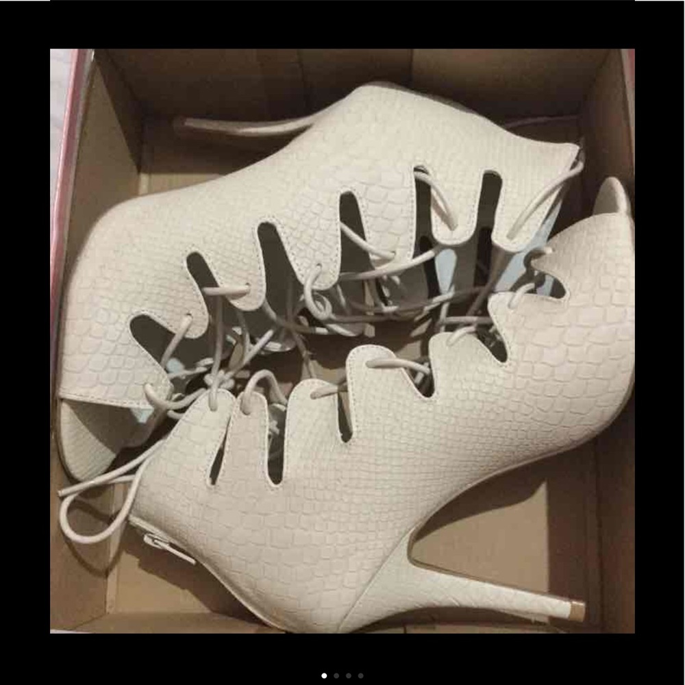 Lace up heels