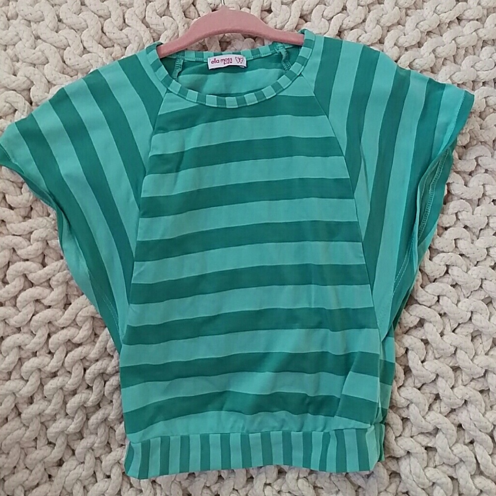 Ella Moss angel sleeve top