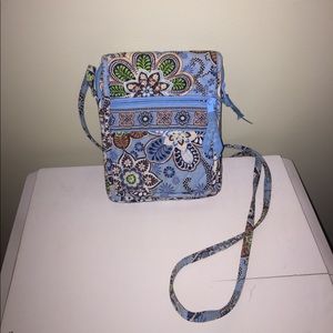 Vera Bradley Mini Crossbody in Bali Blue