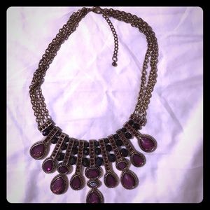 Purple & Gold Costume Jewelry