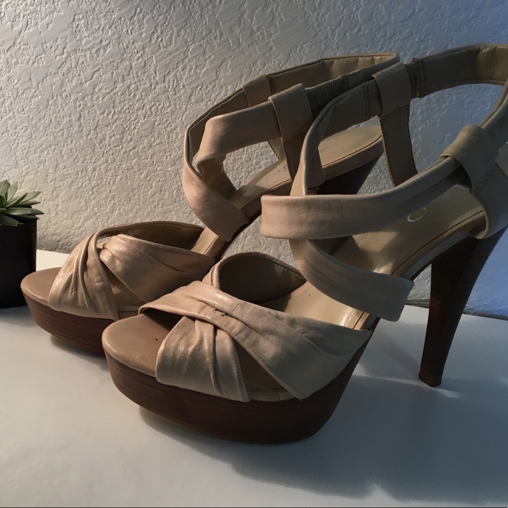 aldo cream stilettos