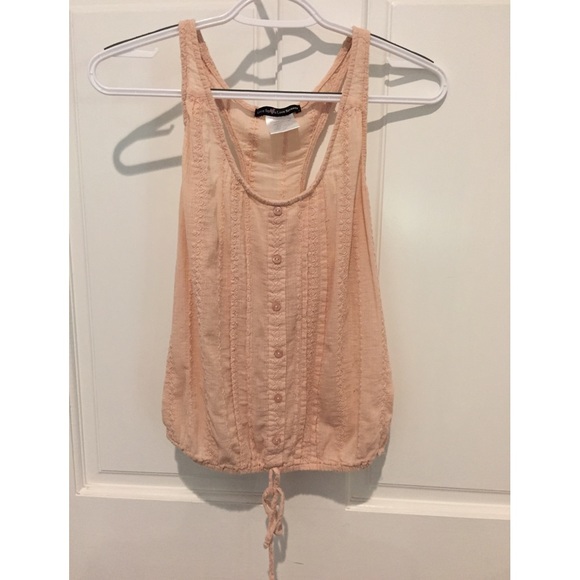 Urban outfitters razor back light pink tank top - Picture 1 of 2