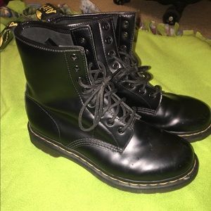 Black matte Doc Marten originals