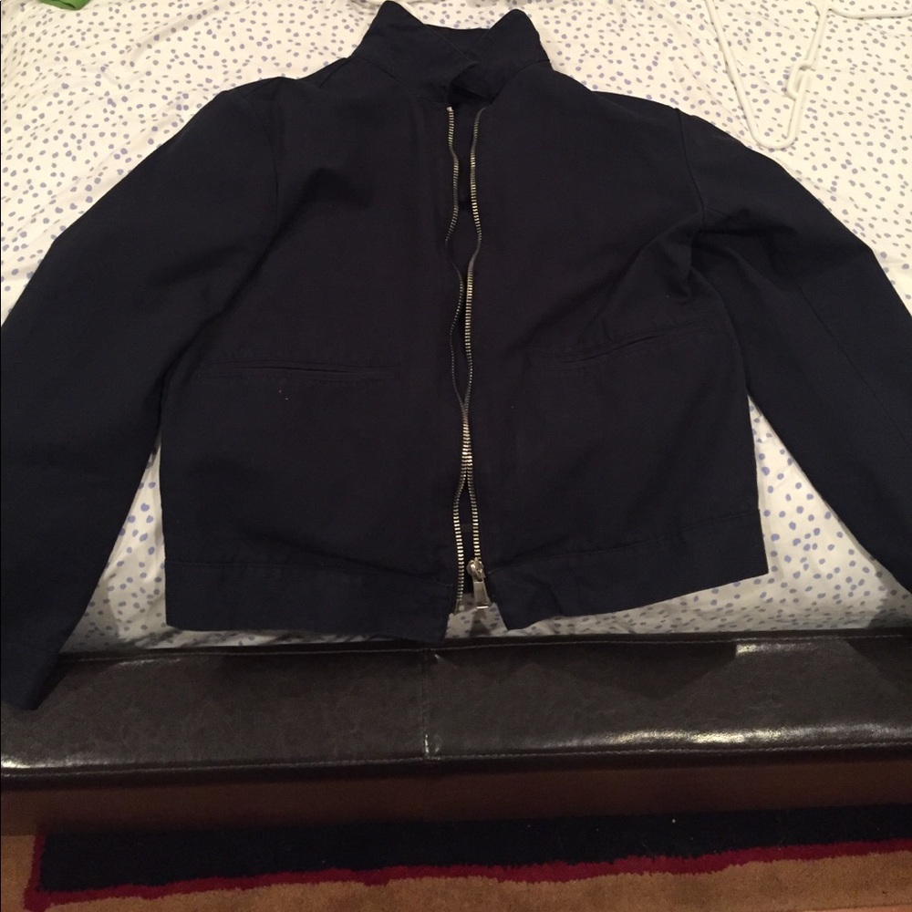 H&M Navy Bomber Jacket