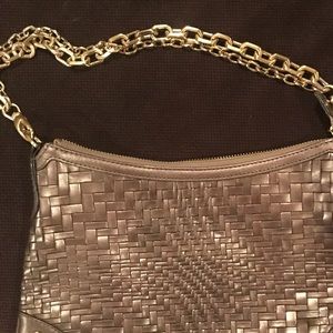Authentic Cole Haan Bronze and Gold handbag