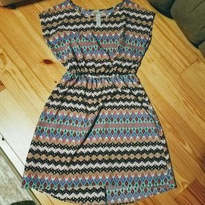 Tribal print dress