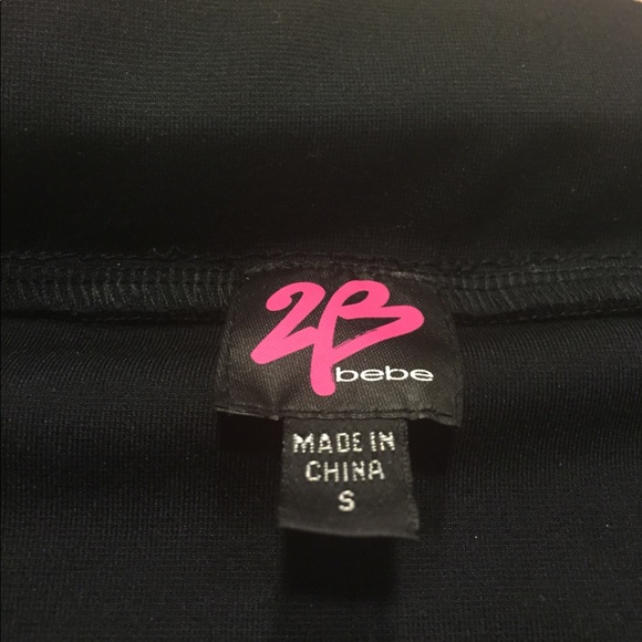 BEBE MIDI SKIRT. BLACK. Size S - Picture 2 of 3