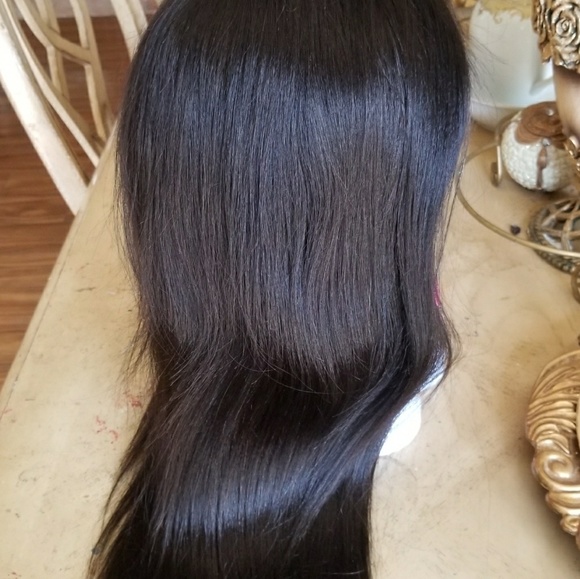 Yaki Virgin Human Hair Wig 14-16 inches main image 6