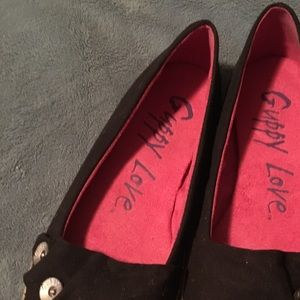 Guppy Love by Blowfish black flats 7