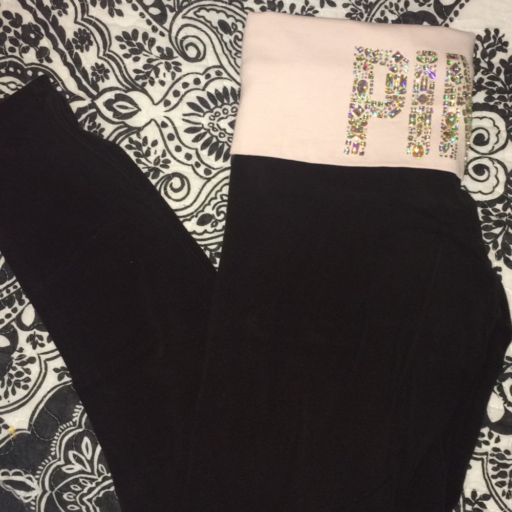 vs pink leggings