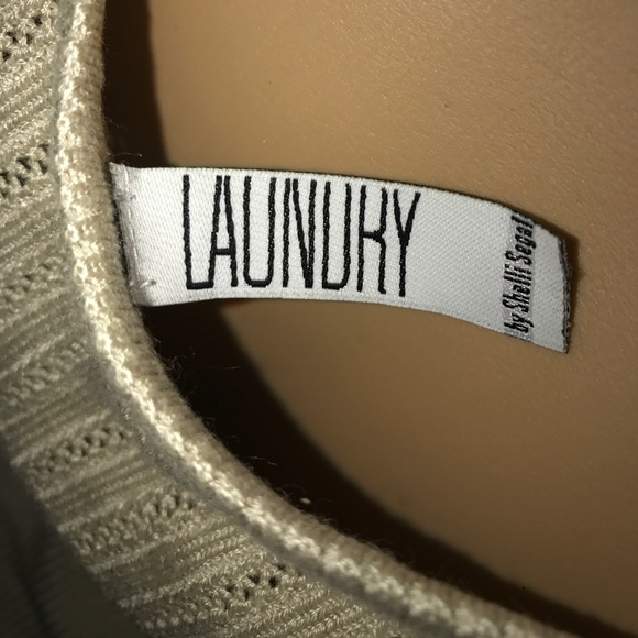 LAUNDRY by SHELLI SEGAL capped sleeve sweater - Picture 4 of 5