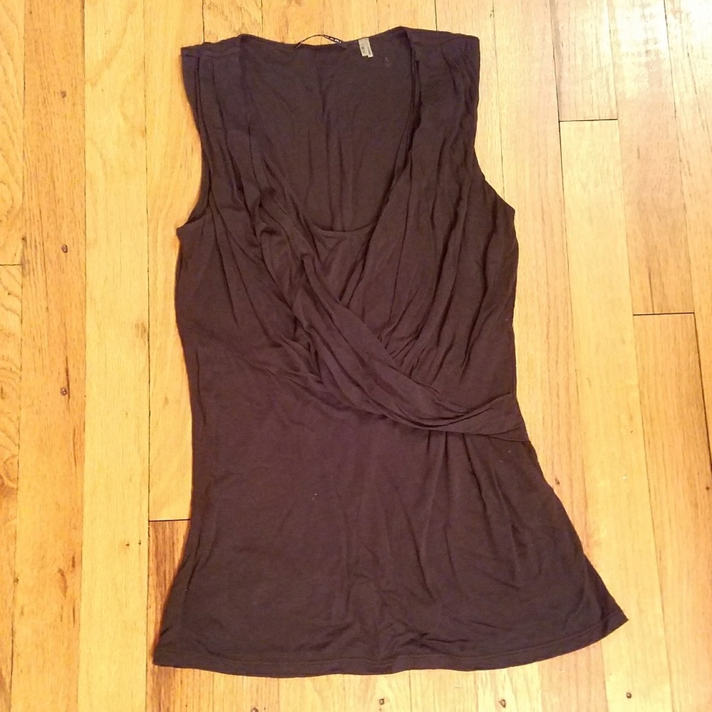 Soft Elie Tahari Wrap Shirt