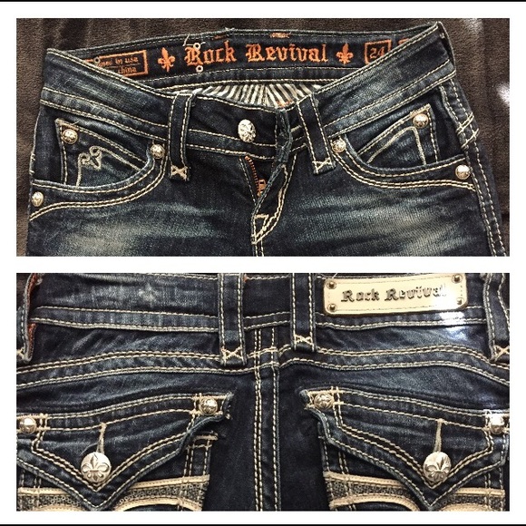 👖ROCK REVIVAL Capri Jean👖 - Picture 2 of 8