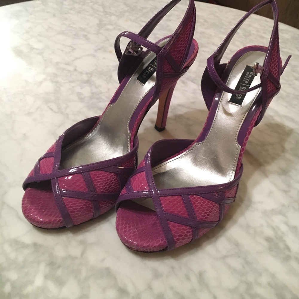 2 toned purple heals.