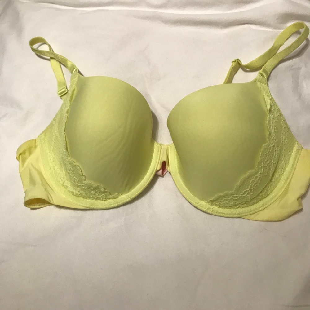Bright yellow  Victoria Secrets bra