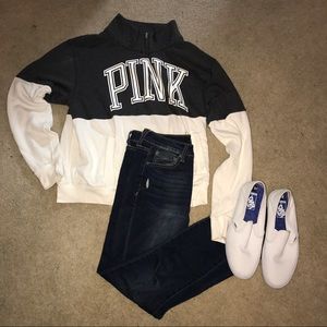 PINK Half Zip