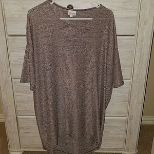 Gray Lularoe Irma- Medium