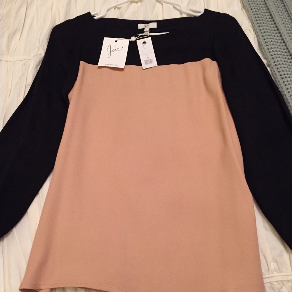 Joie Aliso Colorblock Top