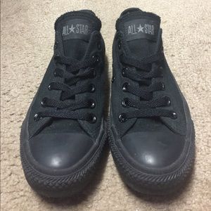 🎉SOLD🎉Black On Black All Star Converse