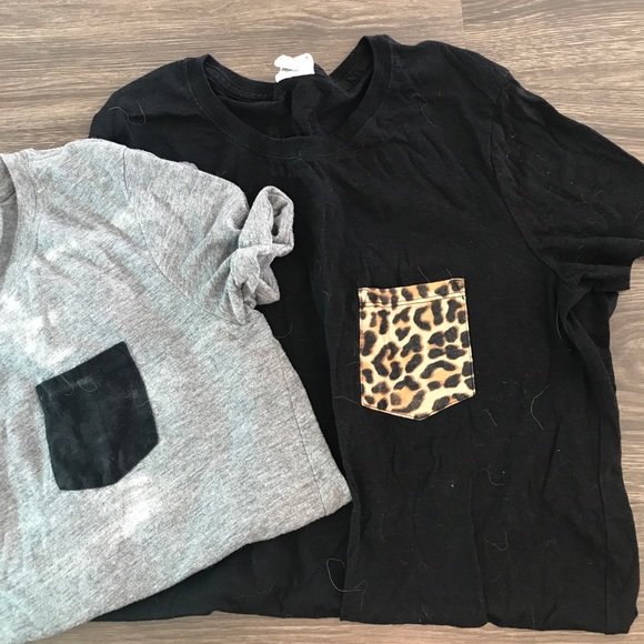 PINK pocket Tees - Picture 3 of 5