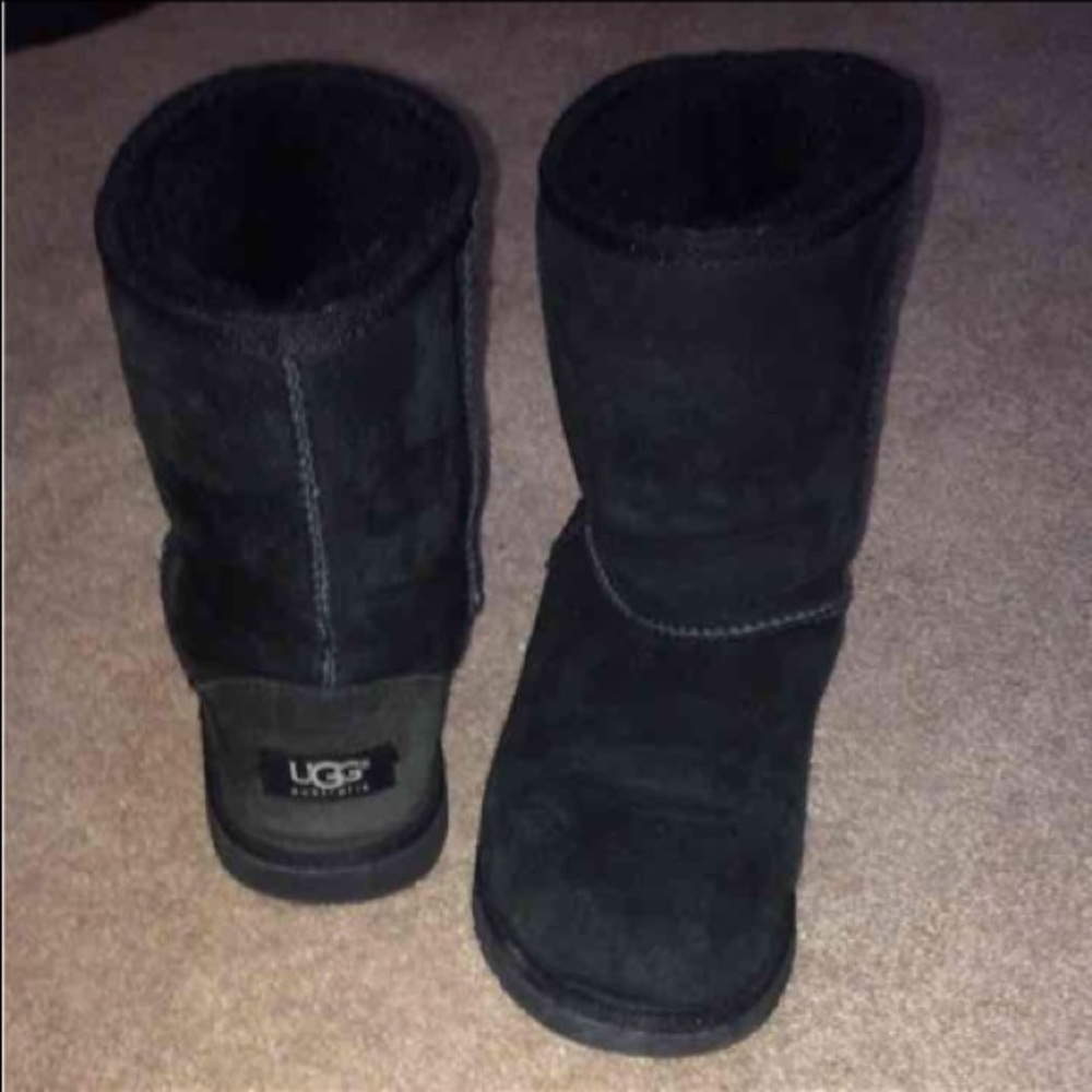 Black Short Uggs