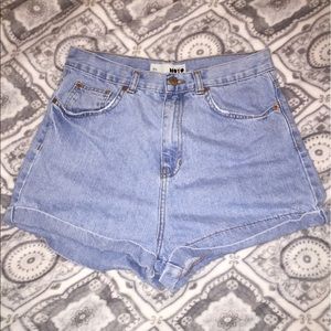 💜Topshop denim shorts💚