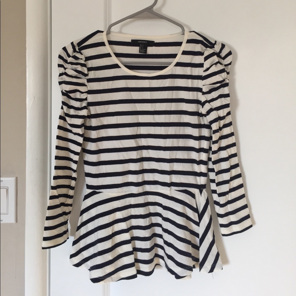 Stripe long sleeve